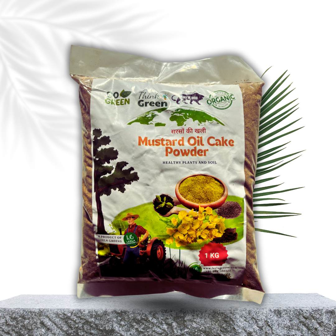 Leela Greens Mustard Oil Cake Powder – 1kg